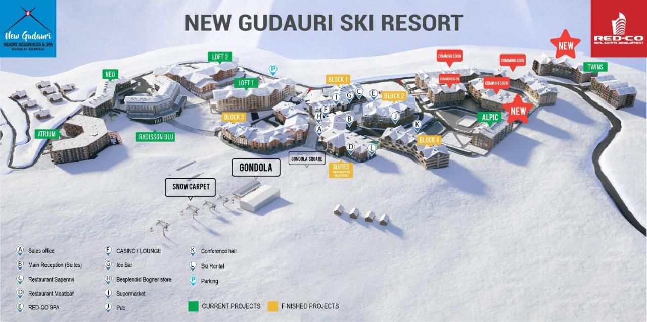 New Gudauri Studio Екстер'єр фото